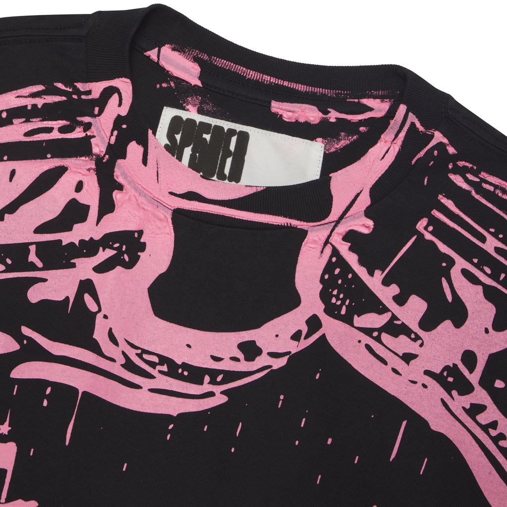 JERSEY OVERPRINT TEE