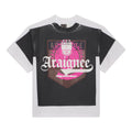 OVERPRINT ARAIGNEE TEE