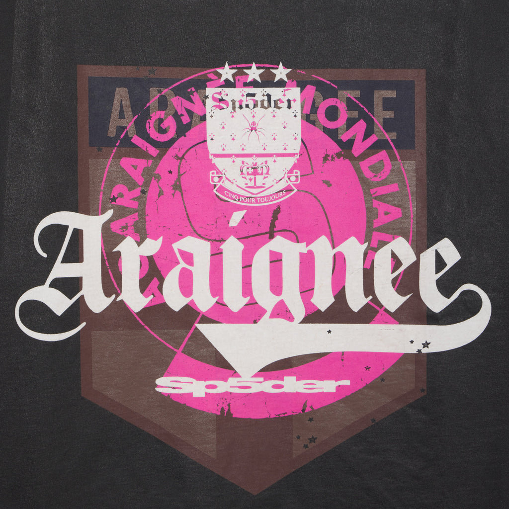 OVERPRINT ARAIGNEE TEE