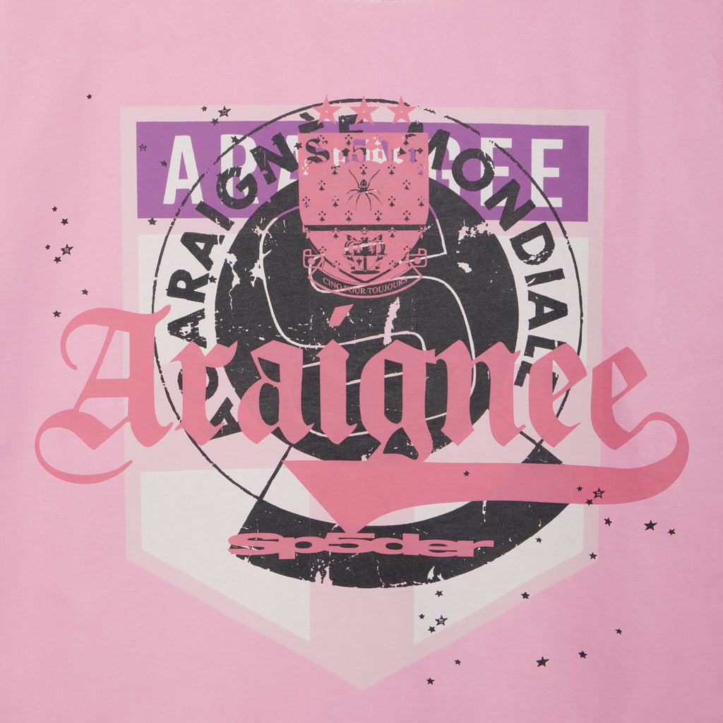 OVERPRINT ARAIGNEE TEE