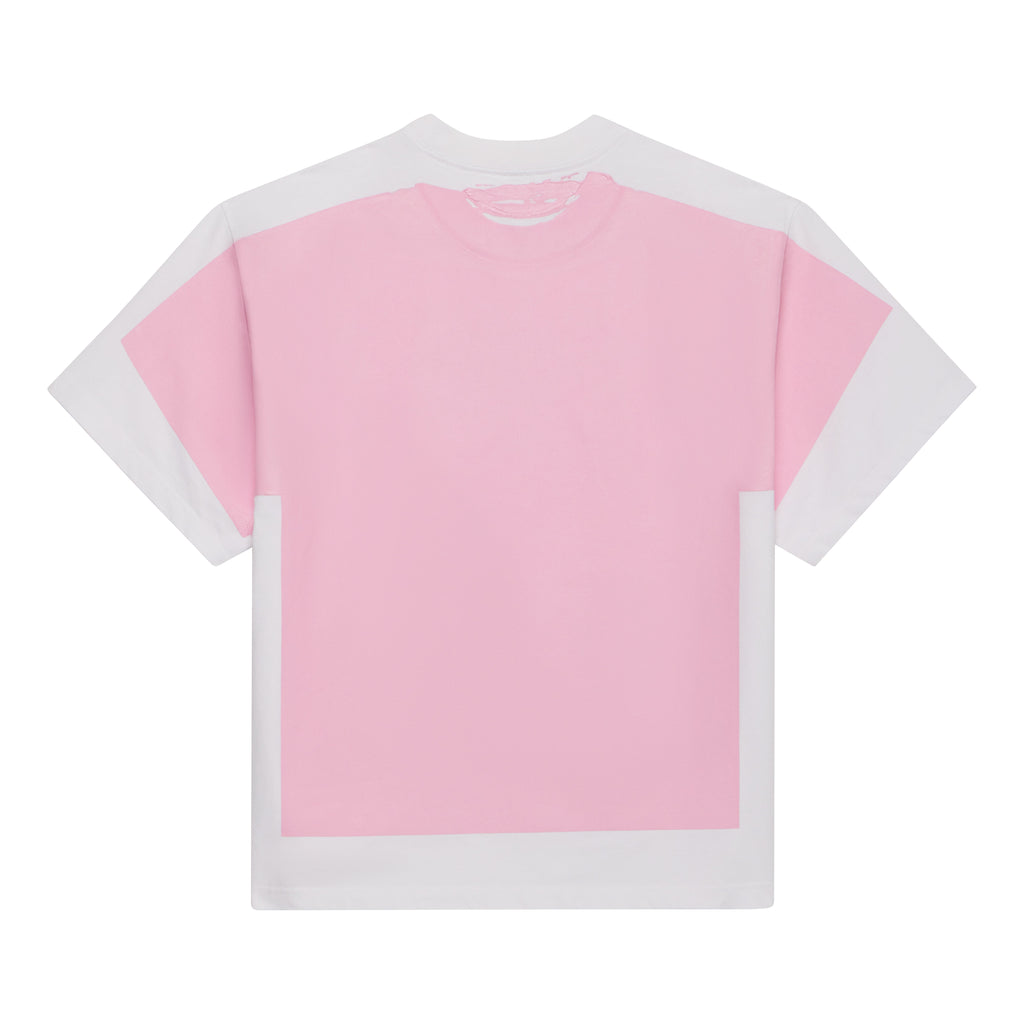 OVERPRINT ARAIGNEE TEE