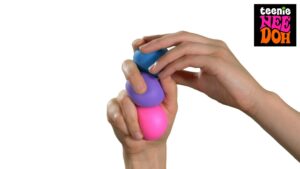 Teenie NeeDoh® | Pack of 3 Mini Sensory Squish Globs