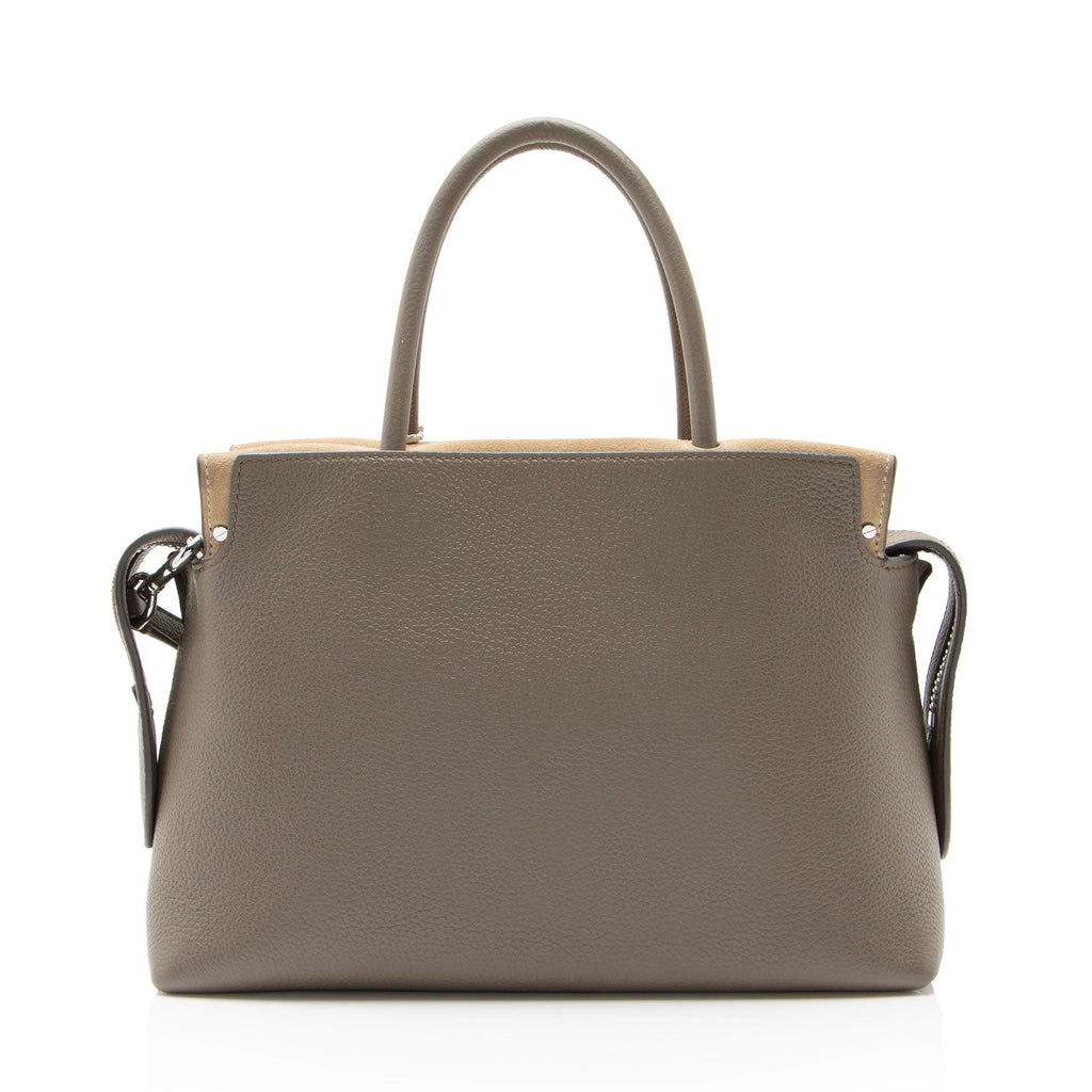 Tory Burch Pebbled Leather Mercer Satchel