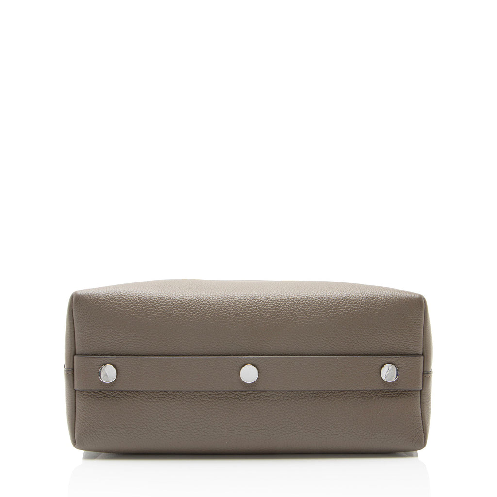 Tory Burch Pebbled Leather Mercer Satchel