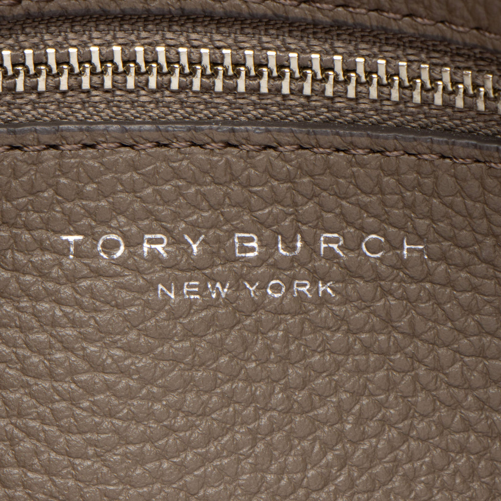 Tory Burch Pebbled Leather Mercer Satchel
