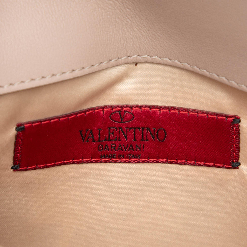 Valentino Leather Rockstud Chain Pouch
