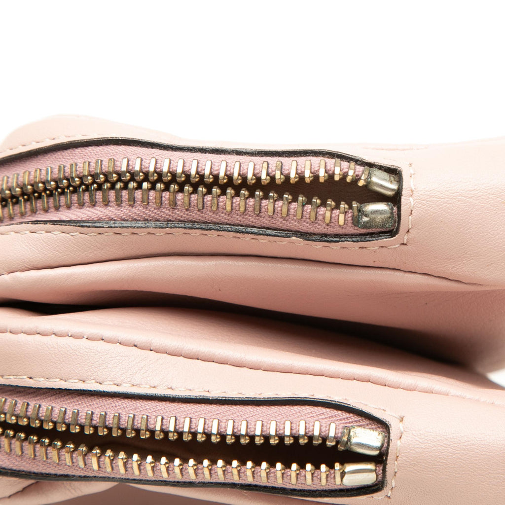 Valentino Leather Rockstud Double Zip Crossbody