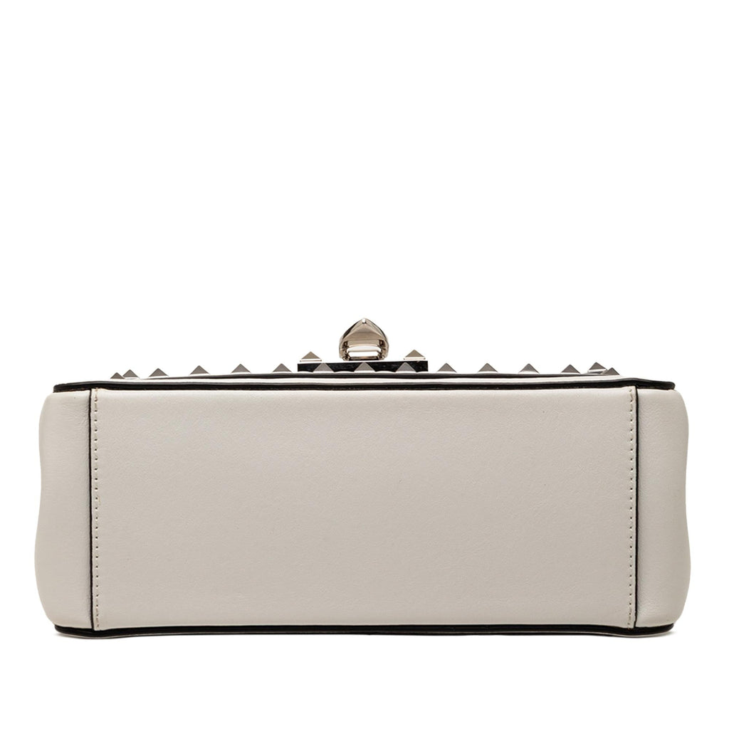 Valentino Leather Rockstud Flip Lock Crossbody