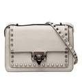 Valentino Leather Rockstud Flip Lock Crossbody