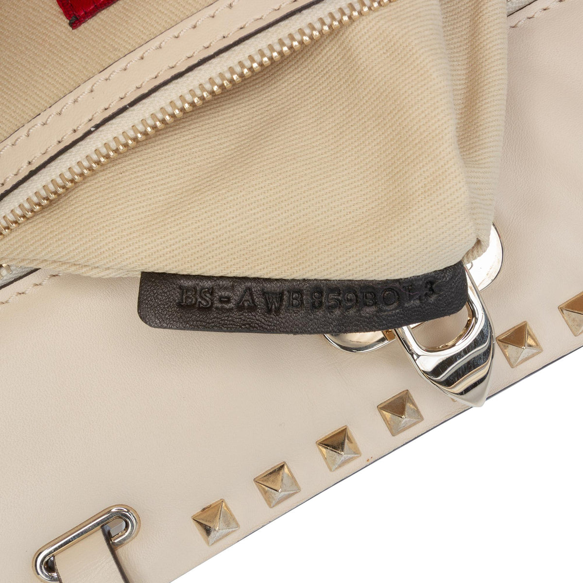 Valentino Leather Rockstud Shoulder Bag