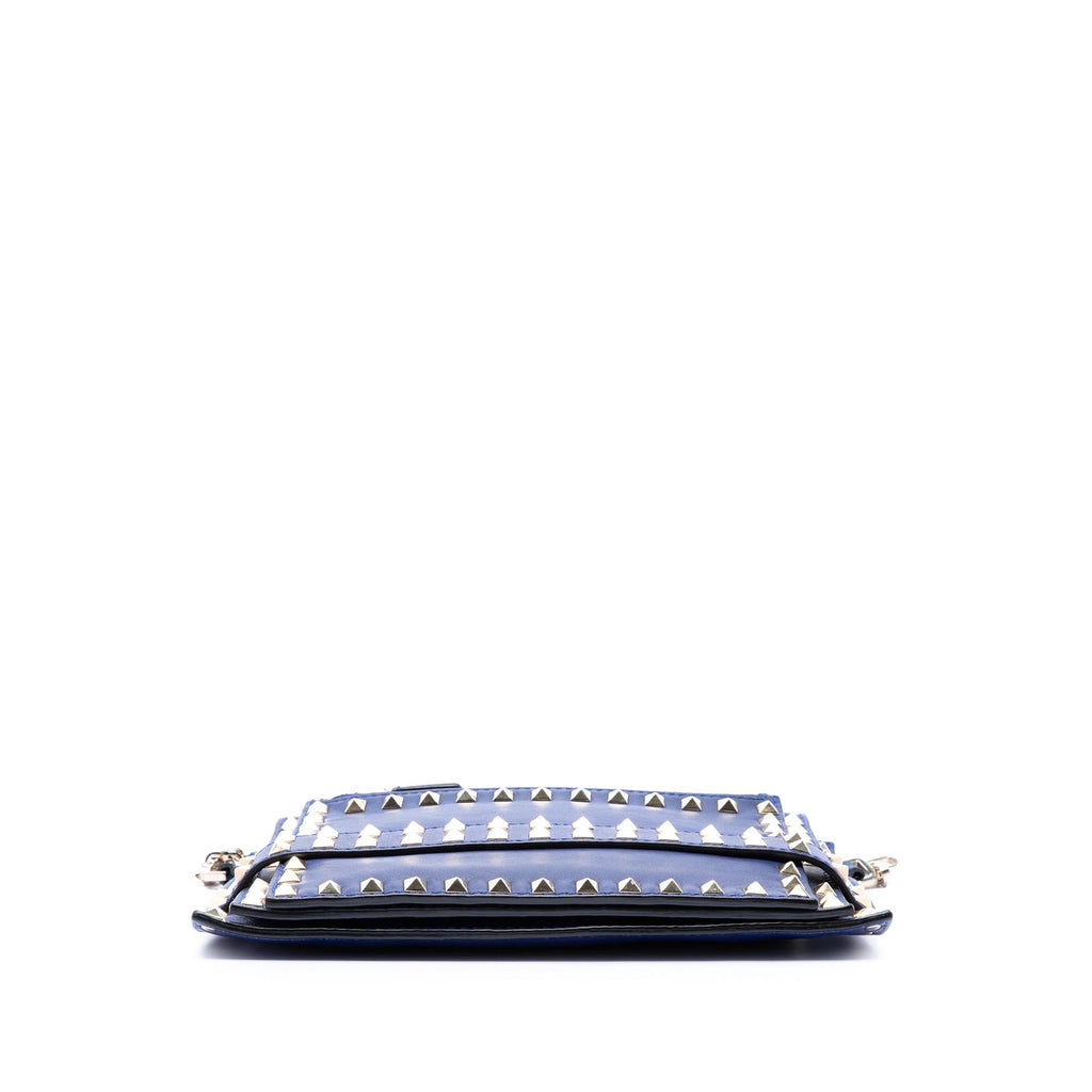 Valentino Leather Rockstud Triple Zip Crossbody
