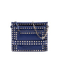 Valentino Leather Rockstud Triple Zip Crossbody