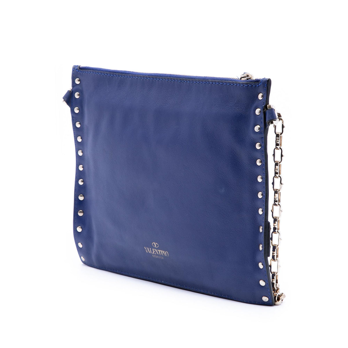 Valentino Leather Rockstud Triple Zip Crossbody