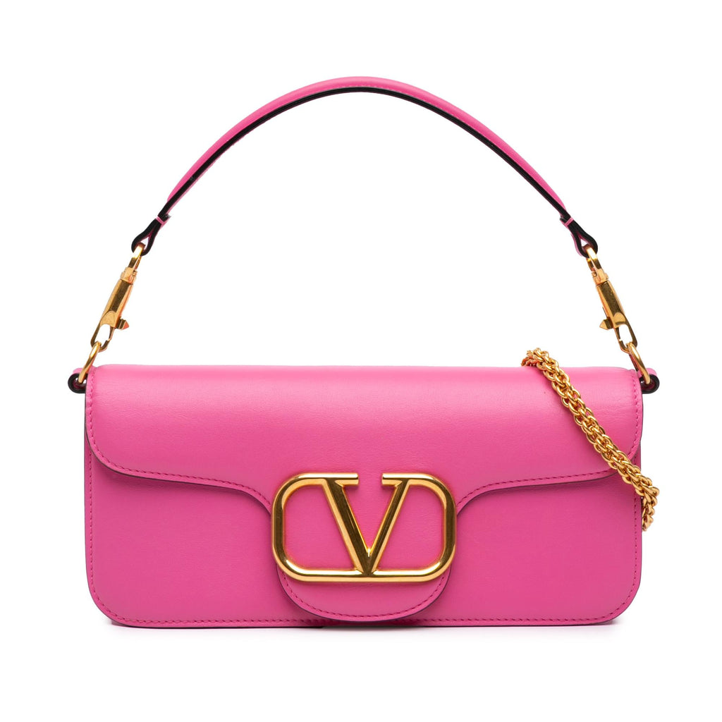 Valentino Medium Calfskin VLogo Loco Satchel