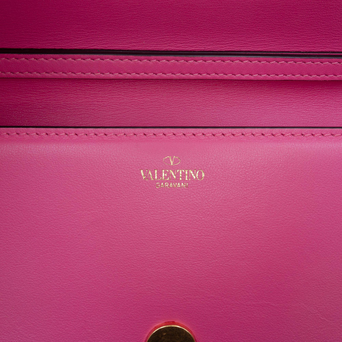 Valentino Medium Calfskin VLogo Loco Satchel