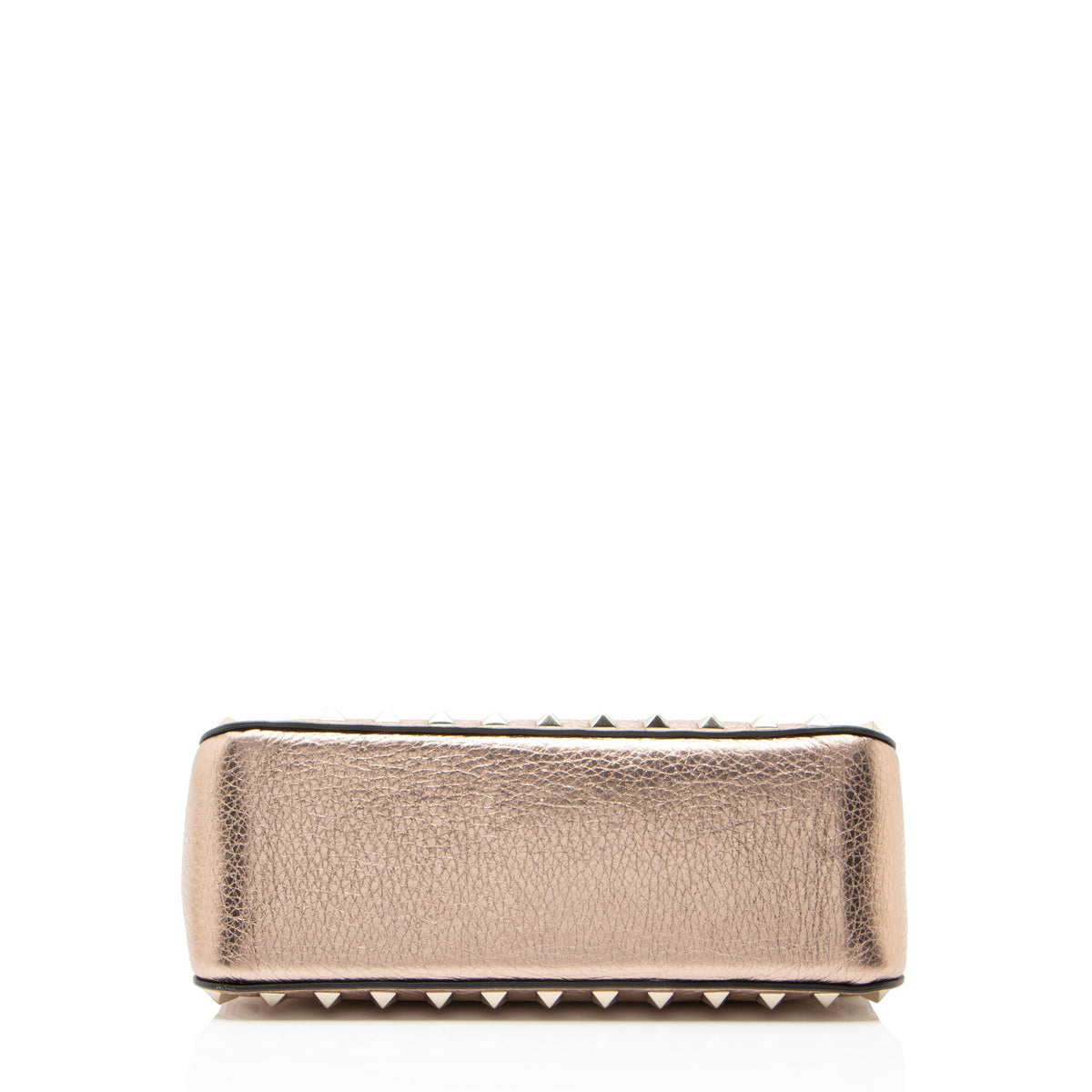 Valentino Metallic Calfskin Rockstud Small Shoulder Bag