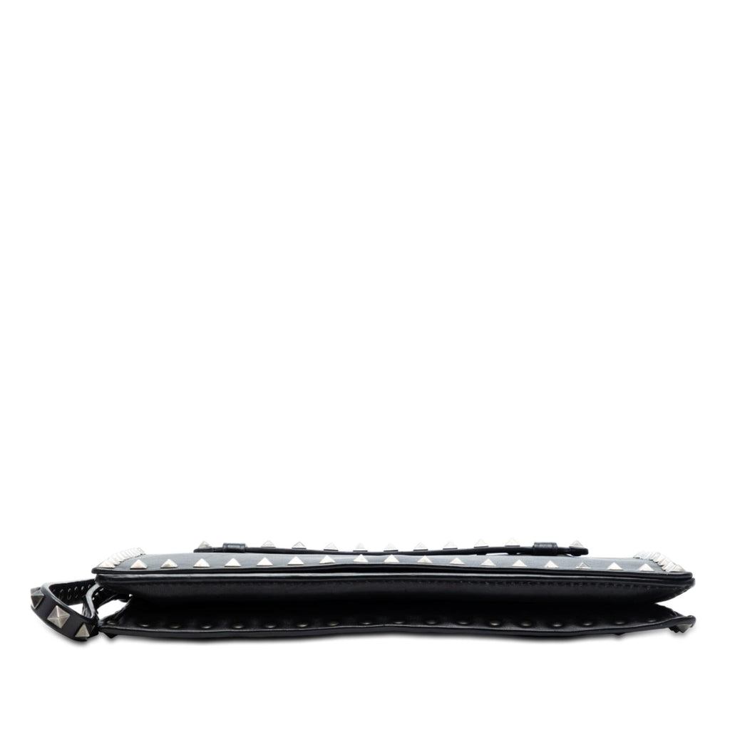 Valentino Nappa Rockstud Wristlet Clutch