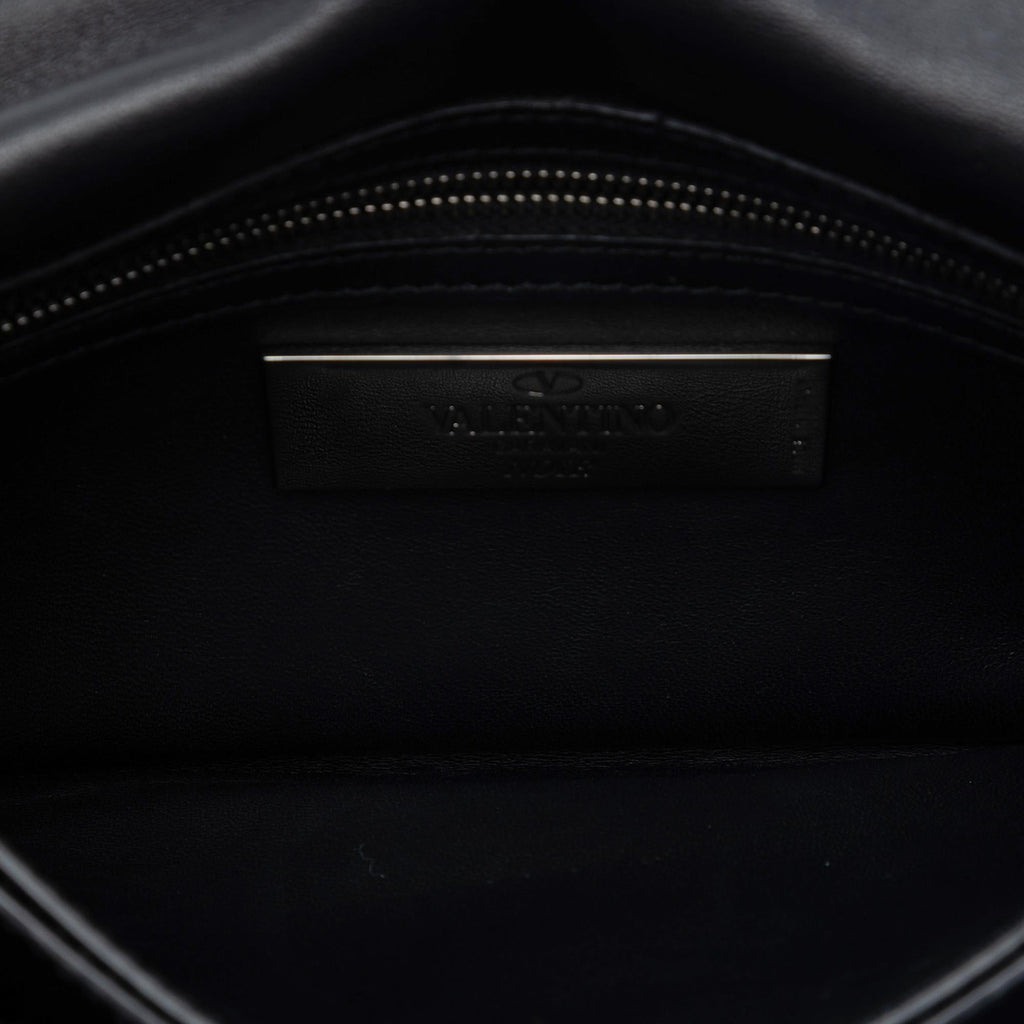 Valentino Nappa Rockstud Wristlet Clutch