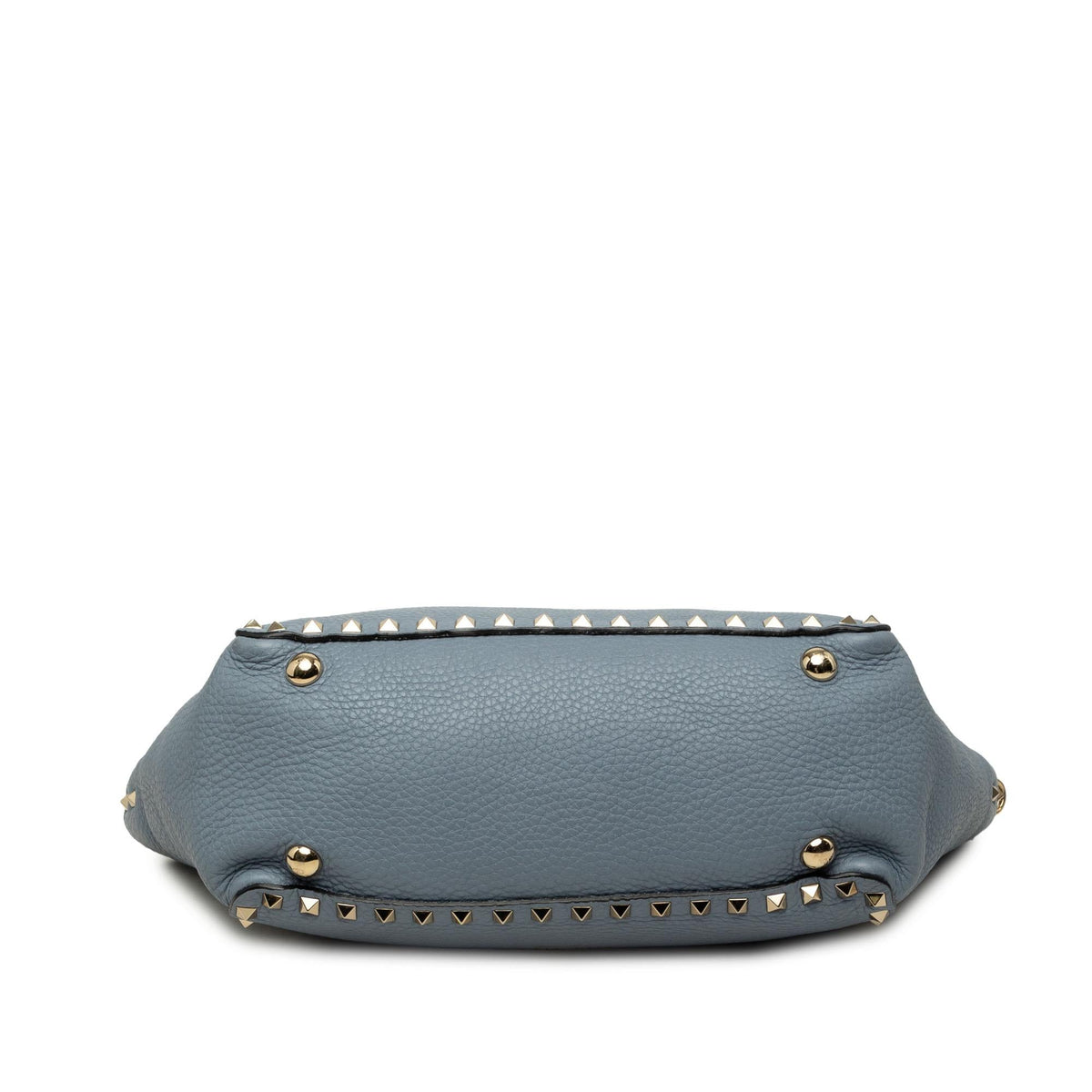 Valentino Small Leather Rockstud Trapeze Satchel