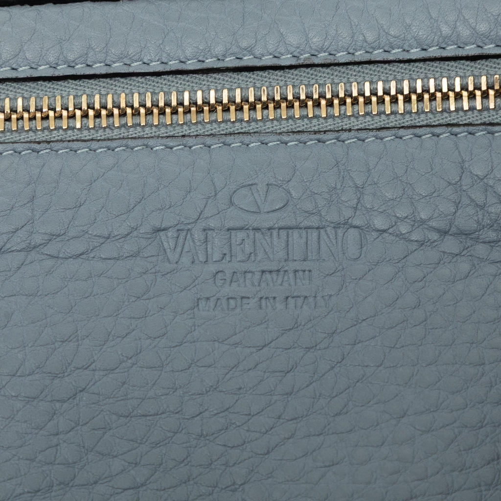 Valentino Small Leather Rockstud Trapeze Satchel