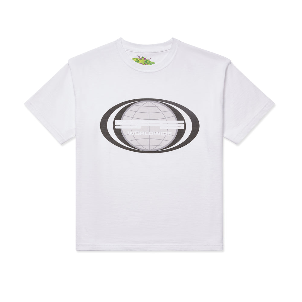 JUMBO GLOBE WHITE TEE