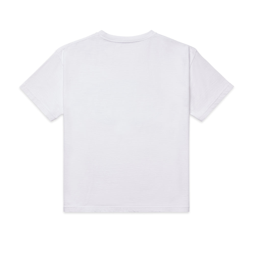 JUMBO GLOBE WHITE TEE