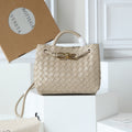 Bottega Veneta 2026 Mini Andiamo Beige Lambskin