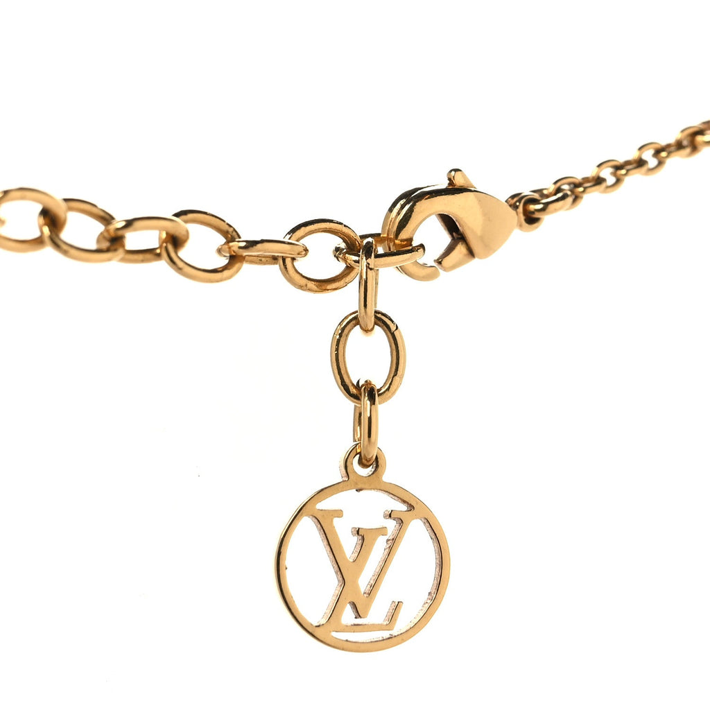 Brass Essential V Necklace Gold