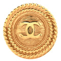 Metal CC Rope Ring 55 7.25 Gold