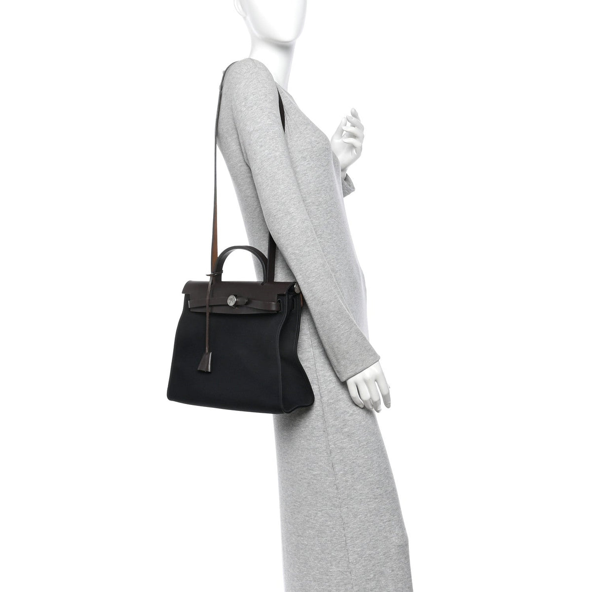Toile Vache Hunter Herbag Zip 31 PM Ebene Black