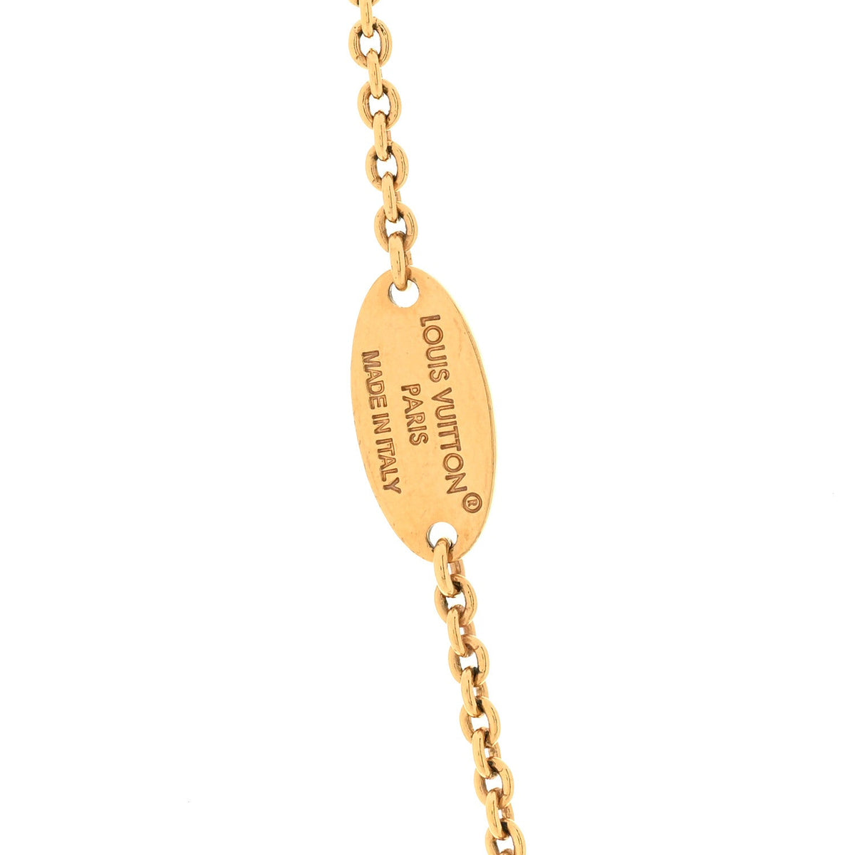 Metal GO-14 Necklace Gold