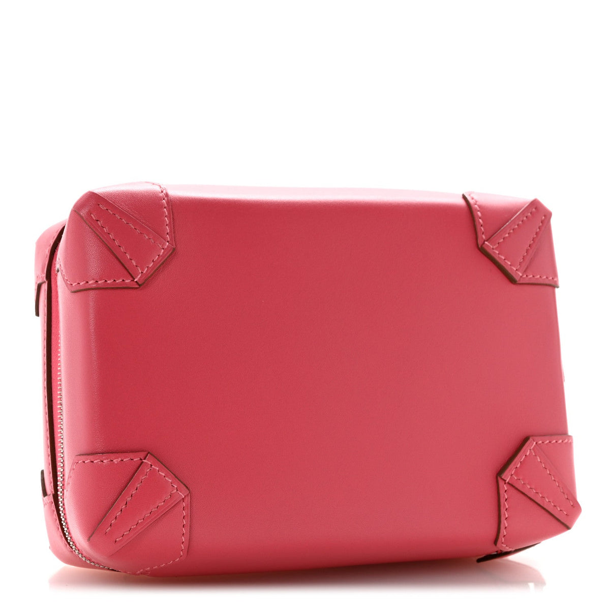 Tadelakt Mini Pochette Maxibox Rose Lipstick