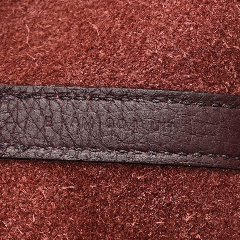 Taurillon Clemence Swift Eclat Picotin Lock 18 PM Rouge Sellier Anemone