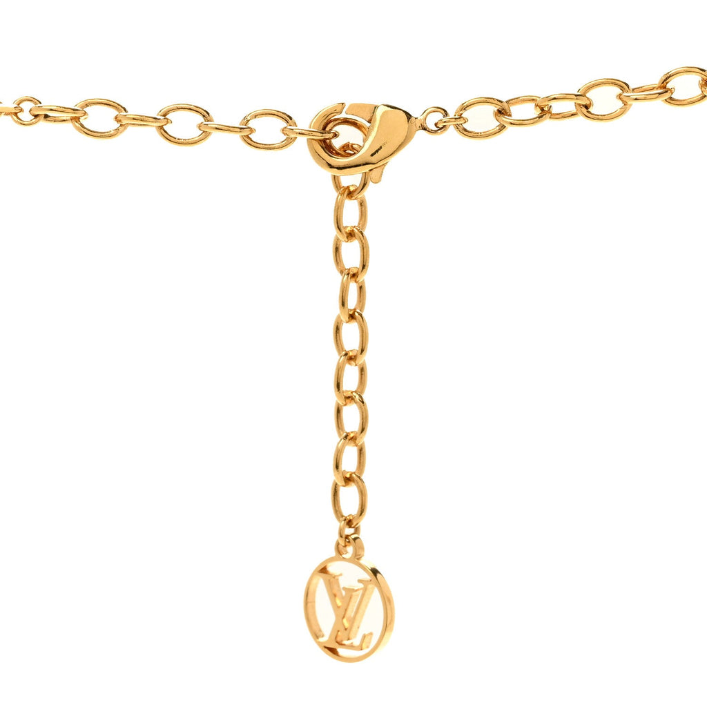 Metal Blooming Supple Necklace Gold