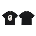 BAPE Paint-Splatter Ape Face Graphic T-Shirt