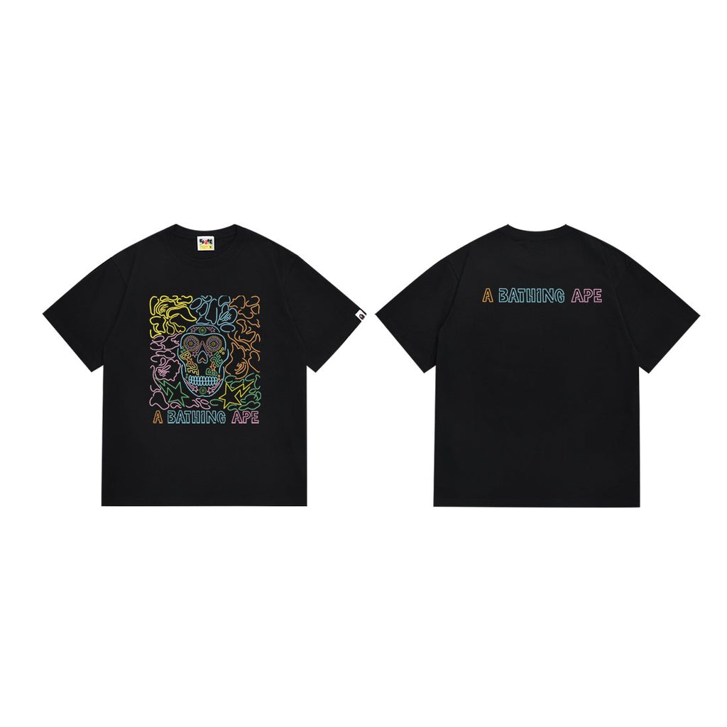 BAPE Skull Graphic Short-Sleeve T-Shirt