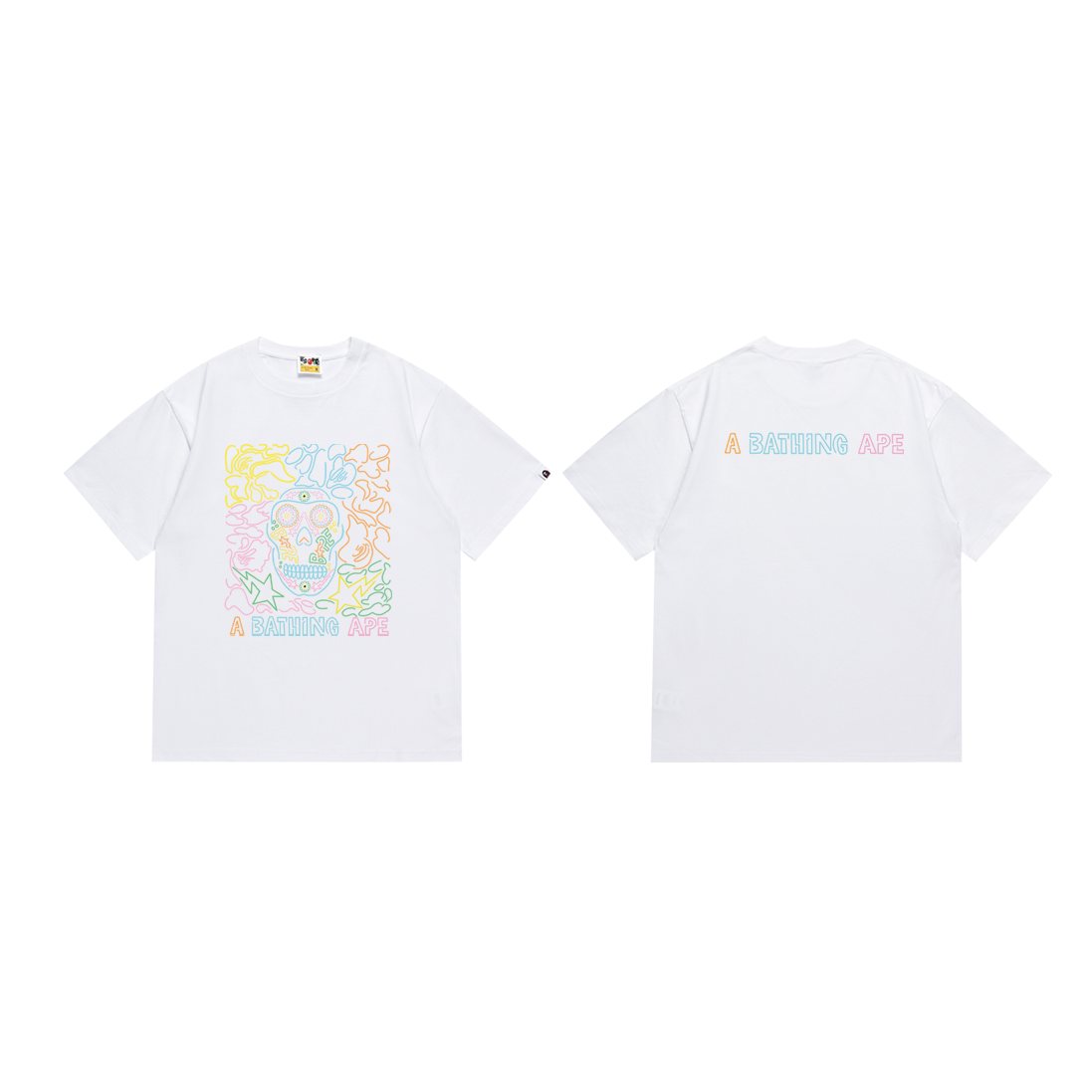 BAPE Skull Graphic Short-Sleeve T-Shirt