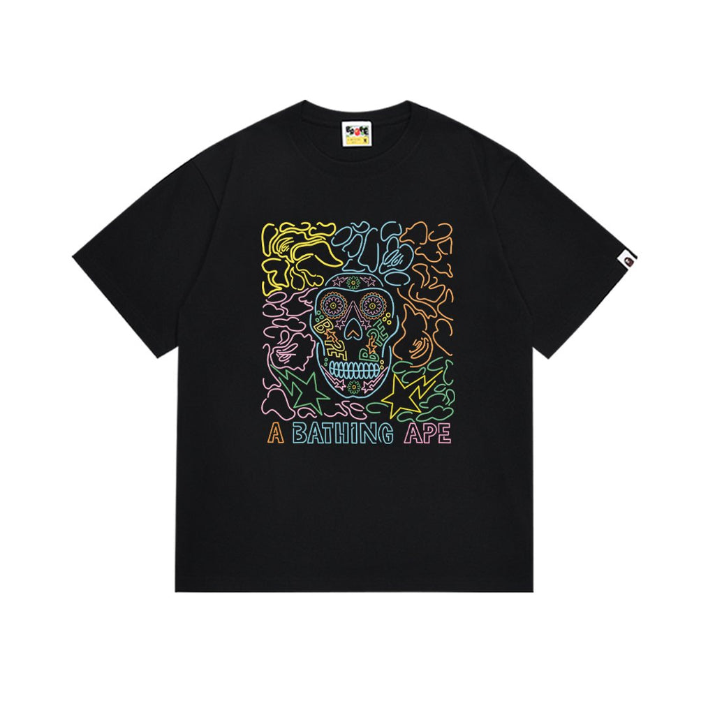 BAPE Skull Graphic Short-Sleeve T-Shirt