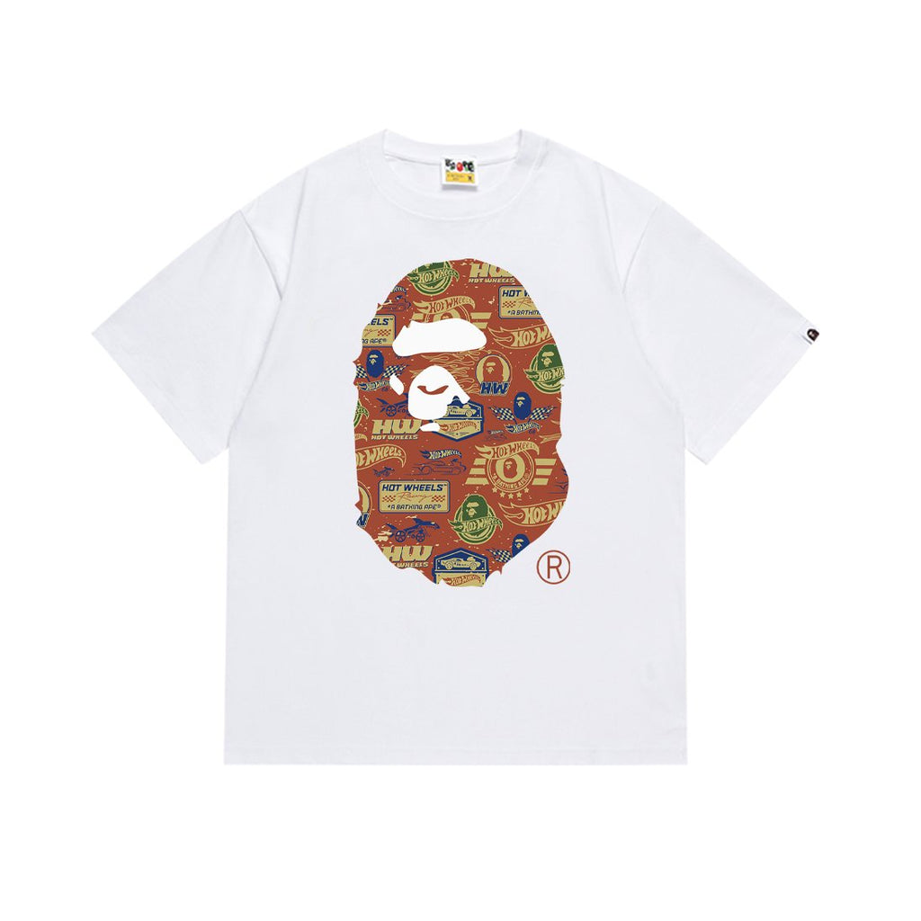 BAPE Multicolor Ape Head Graphic Short-Sleeve T-Shirt