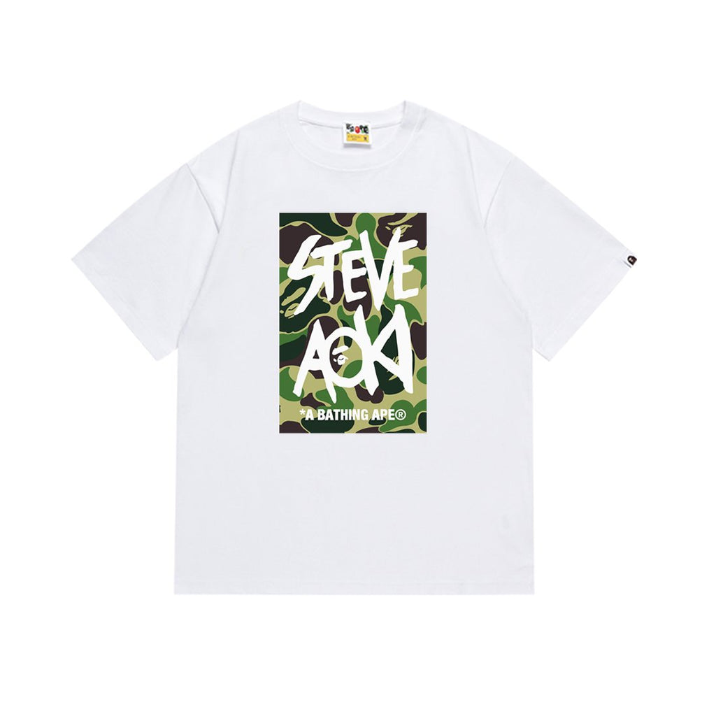 BAPE Steve Aoki Camo Graphic T-Shirt