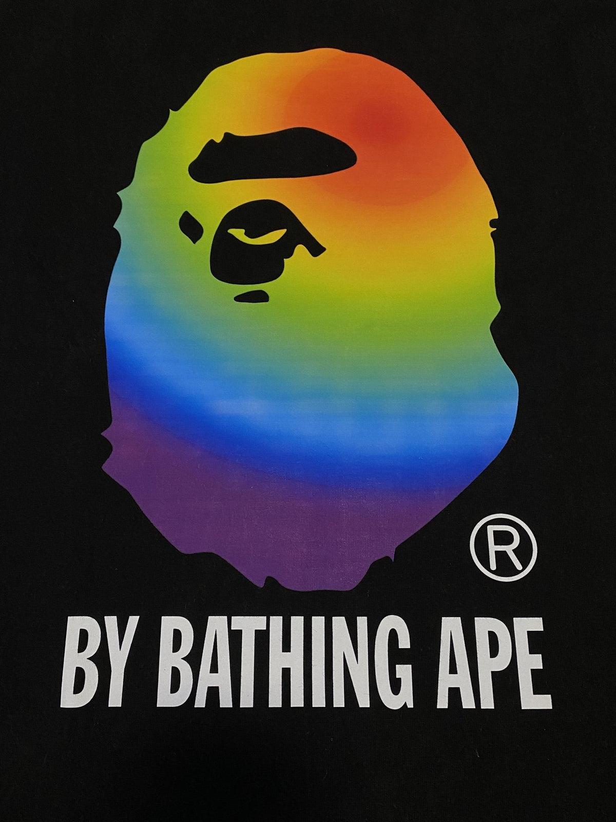 BAPE Rainbow Ape Head Graphic T-Shirt