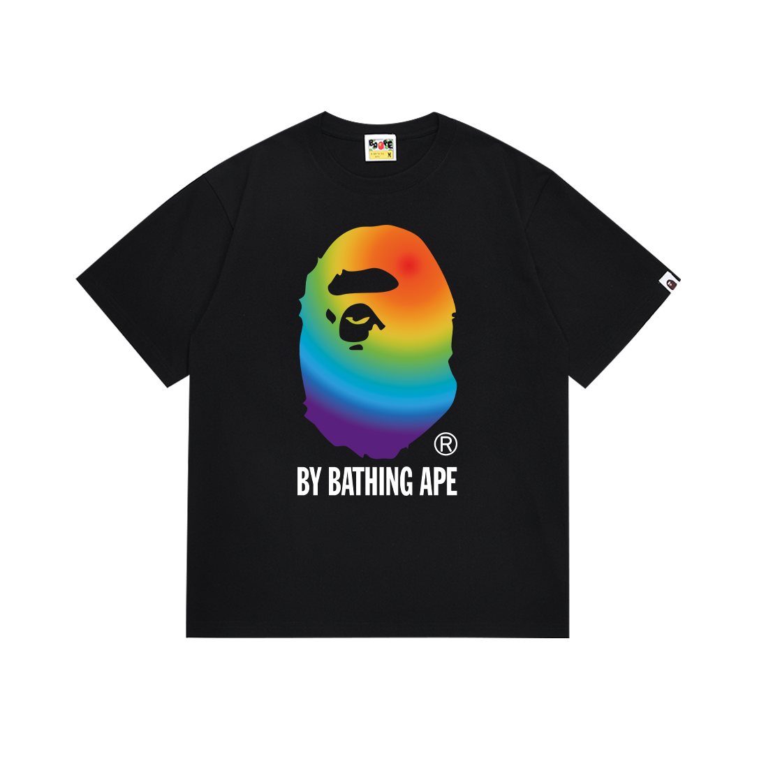 BAPE Rainbow Ape Head Graphic T-Shirt
