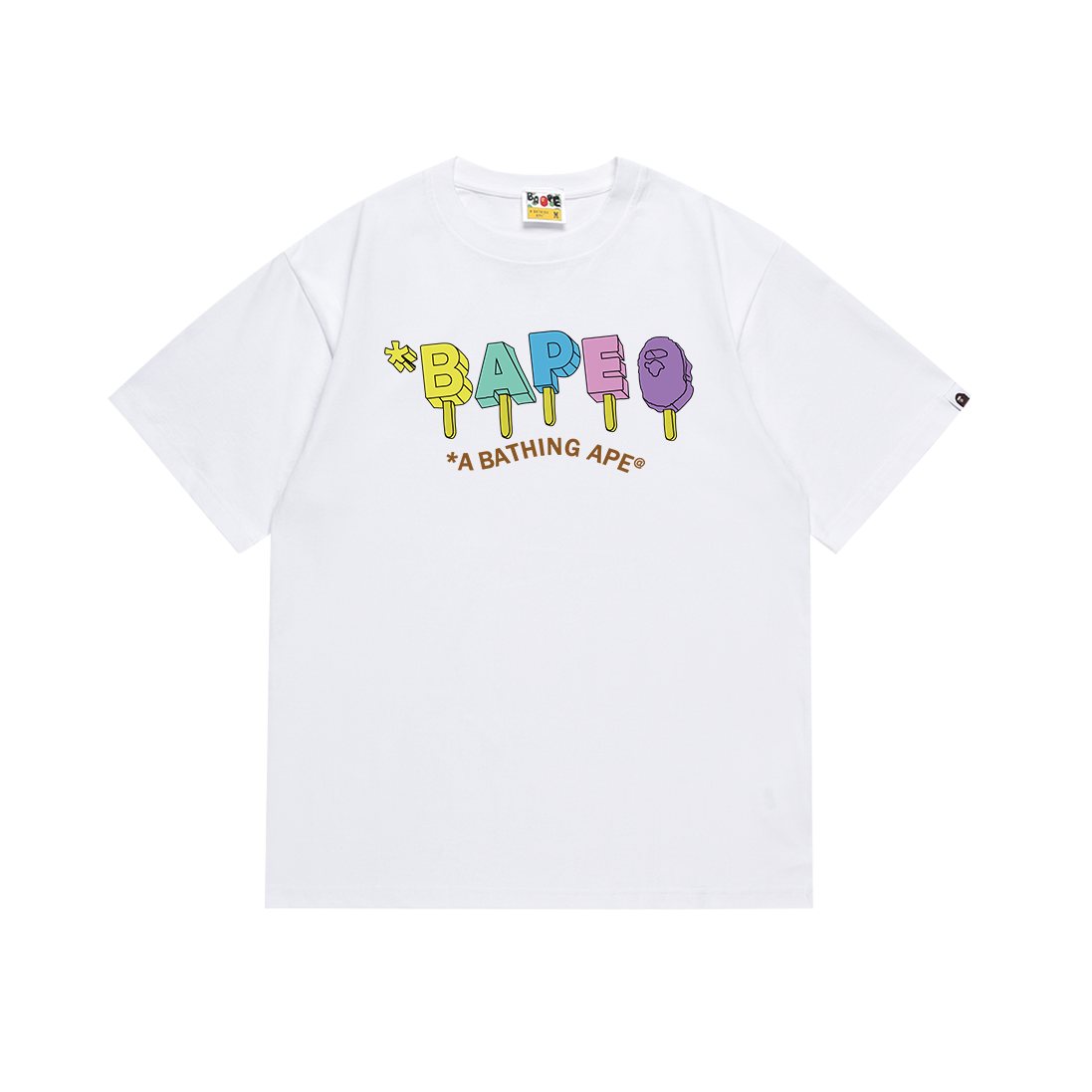 BAPE Popsicle Ape Head Graphic T-Shirt