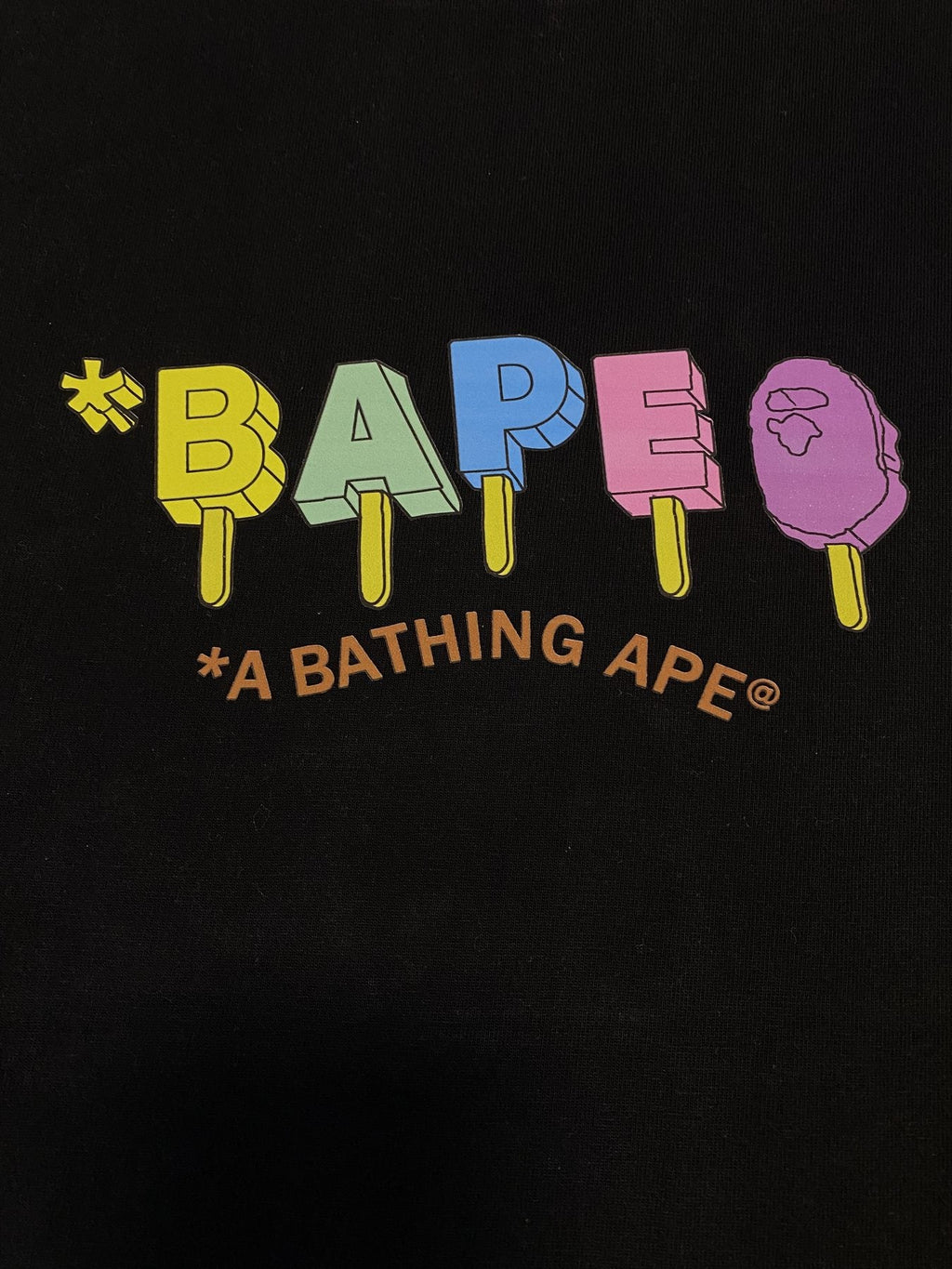 BAPE Popsicle Ape Head Graphic T-Shirt