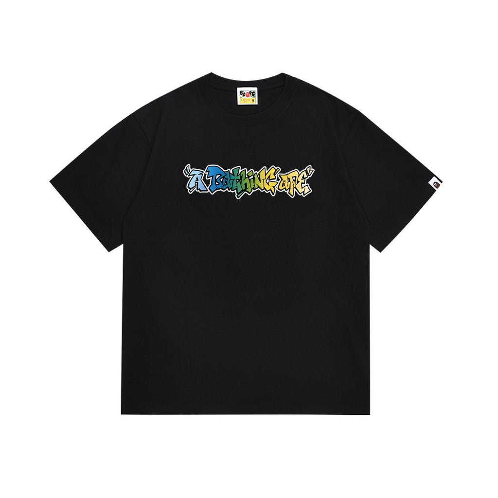 BAPE Graffiti Ape-Head Graphic T-Shirt