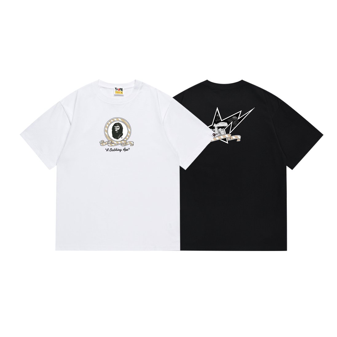 BAPE Front & Back Graphic T-Shirt