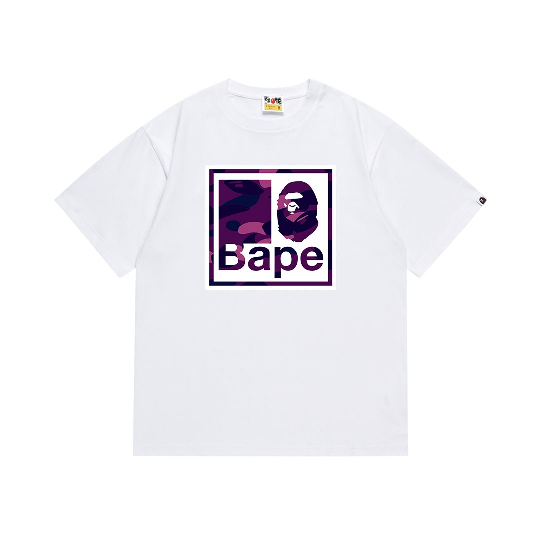 BAPE Square Front Graphic Short-Sleeve T-Shirt