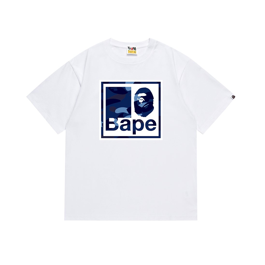 BAPE Square Front Graphic Short-Sleeve T-Shirt