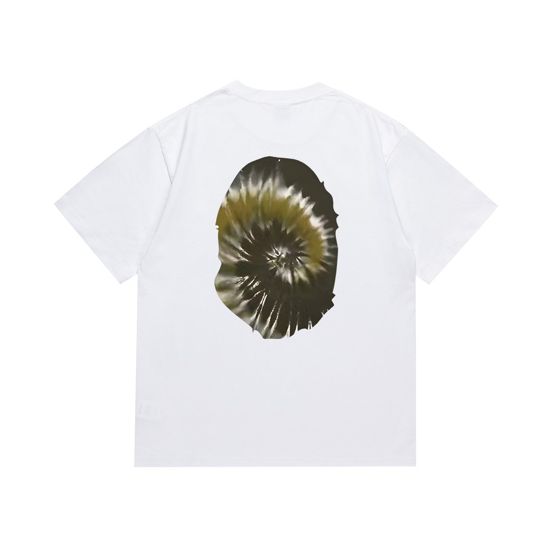 BAPE Tie-Dye Ape-Head Graphic T-Shirt
