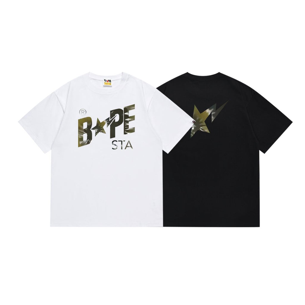 BAPE Star Lightning Graphic T-Shirt